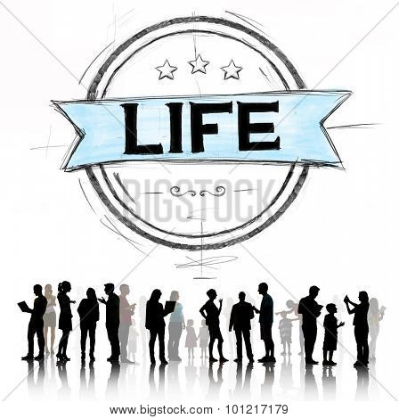 Life Breath Living Life Cycle Spirit Concept
