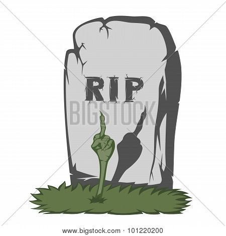 Spooky Tombstone