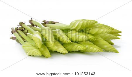Moonflower On White Background
