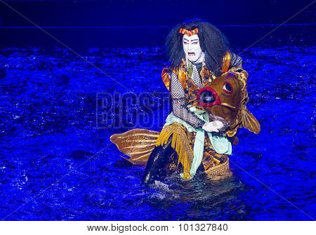 Kabuki Spectacle At The Fountains Of Bellagio