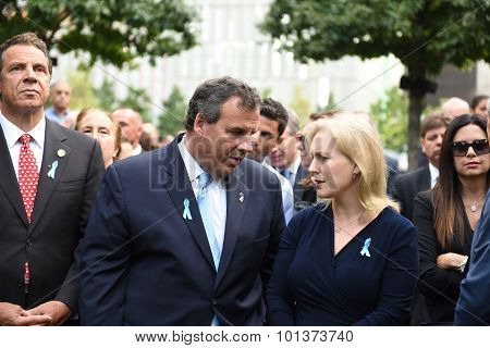 New Jersey governor Chris Christie