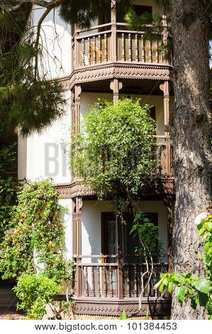 Wooden Turkich Architecture