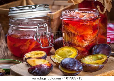 Plum Compote.