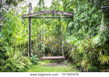 Swing In The Garden