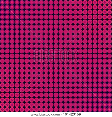 Seamless circle pattern