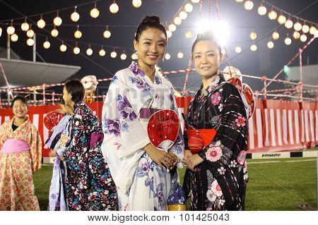 Bon-odori Festival In Shah Alah,  On September 5, 2015.
