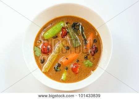 Sambar famous south Indian curry
