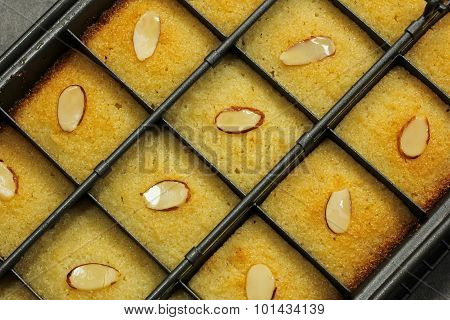 Basbousa - Semolina cake