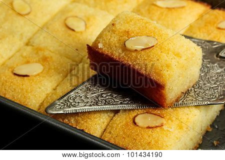 Basbousa - Semolina cake