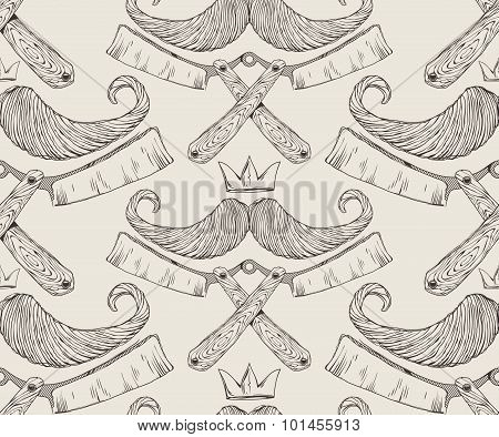 mustache razor