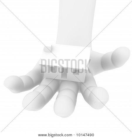 Maison dans une main