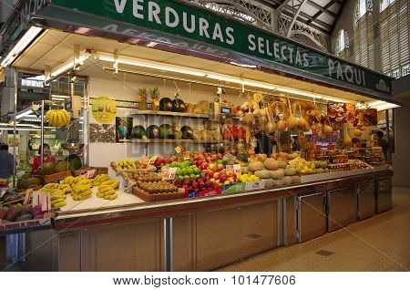 Central Market Of Valencia