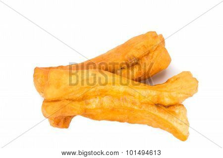 Fried Bread Stick Or Popularly Known As You Tiao, A Popular Chinese Cuisine.