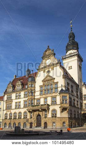 Town Hall Of Werdau, Germany