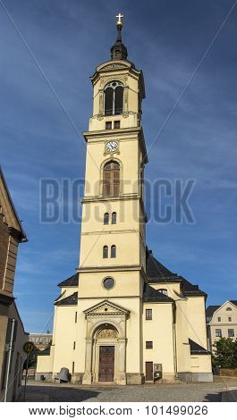 Church Of Our Lady (marienkirche) In Werdau, Germany, 2015