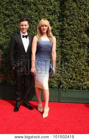 vLOS ANGELES - SEP 12:  Rhys Ernst, Zackary Drucker at the Primetime Creative Emmy Awards Arrivals at the Microsoft Theater on September 12, 2015 in Los Angeles, CA