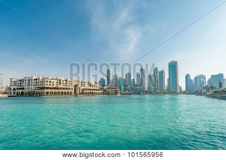 Dubai - JANUARY 9, 2015: Soul Al Bahar on January 9 in UAE, Dubai. Soul Al Bahar area is popular with tourists
