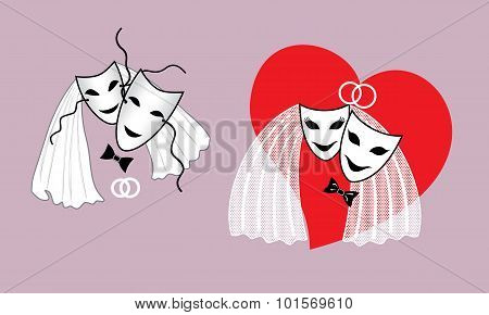 wedding masks