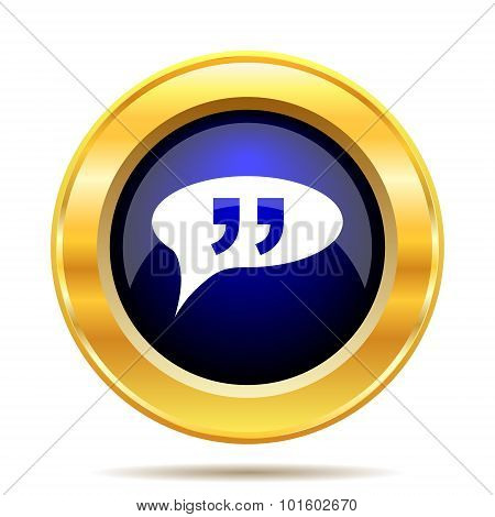 Double Quotes Icon