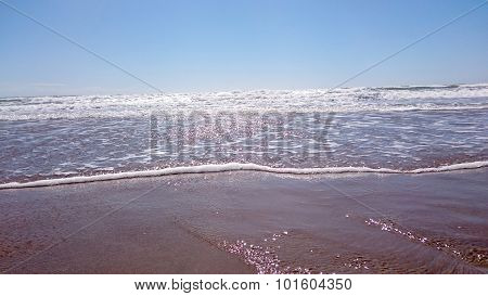 Beach In Harlech, Wales