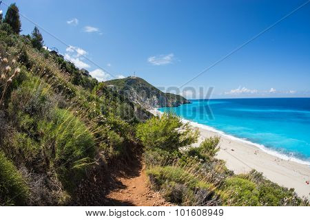 Milos Beach, Levkada, Ionian Islands, Greece