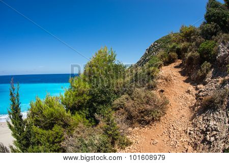 Milos Beach, Levkada, Ionian Islands, Greece
