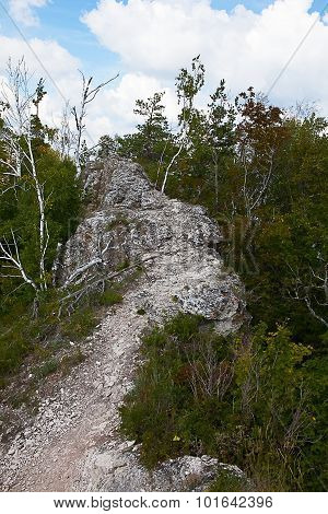 Damn Rocky Trail To The Top Of The Mountain