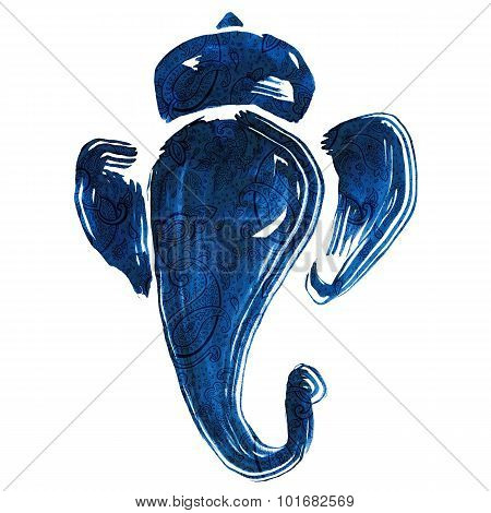 Ganapati. Hindu God Ganesha.