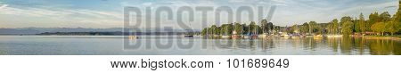 An image of the Starnberg Lake in Bavaria Germany - Tutzing