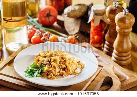 roasted cabbage