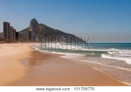 Empty Brazilian Beach