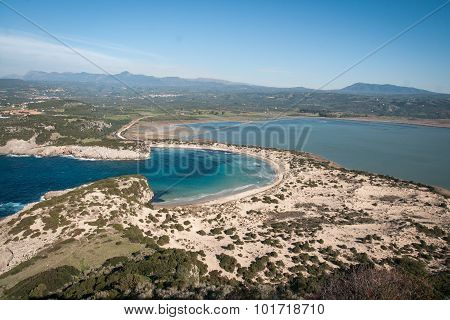 Voidokila Bay, Peloponnesus, Greece