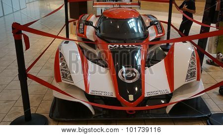 Car exhibit at The Mall at Short Hills in New Jersey
