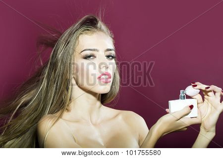 Woman With Perfume