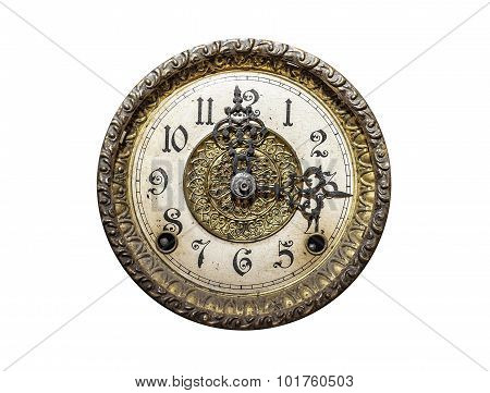 Old wall clock.