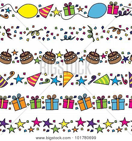 Birthday Party Borders