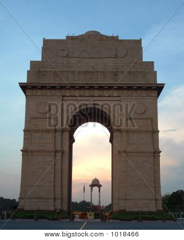 la magnifica porta india a new delhi in india.