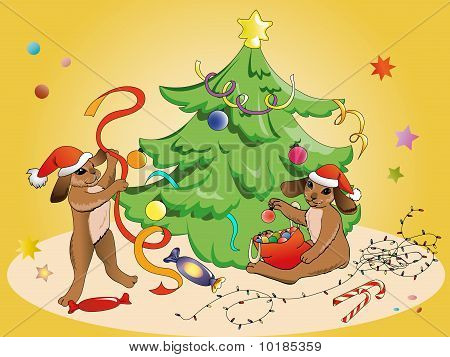 Lapins et Noël