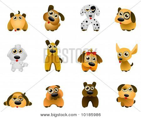 dog vector - cartoon series 2