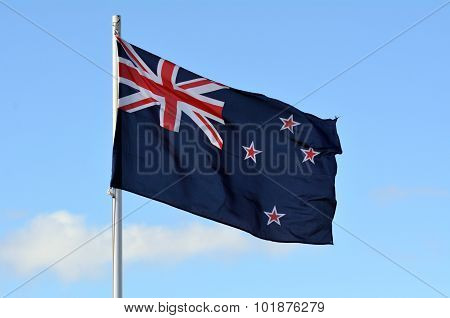 The National Flag Of New Zealand