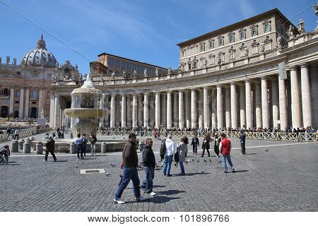 Vatican Tourists