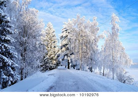 Park Kruununpuisto. Imatra, Finland