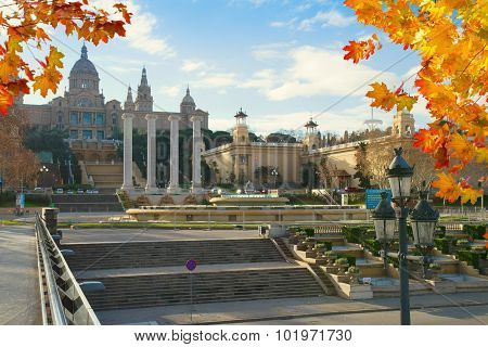 the National Museum in Barcelona. Spain