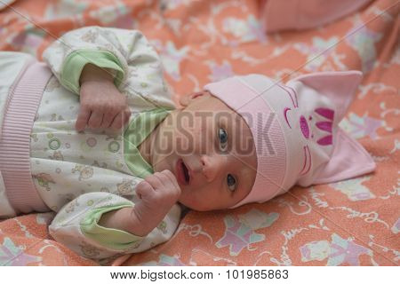 Hormonal rash in a newborn