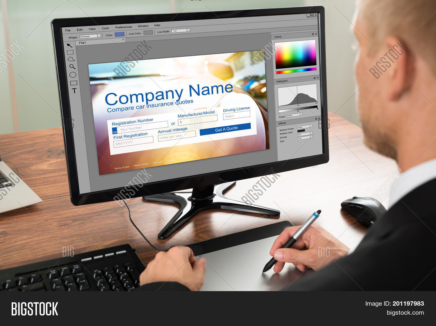 Designer Making Image & Photo (Free Trial) | Bigstock