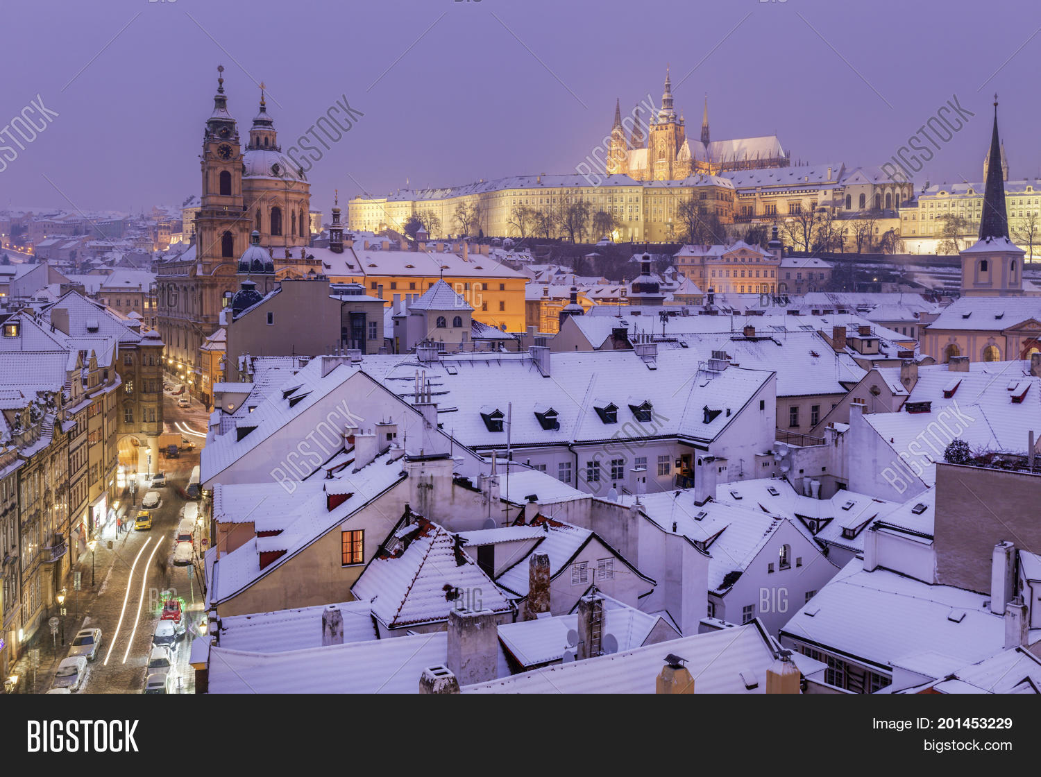 Winter Prague City Image & Photo (Free Trial) Bigstock