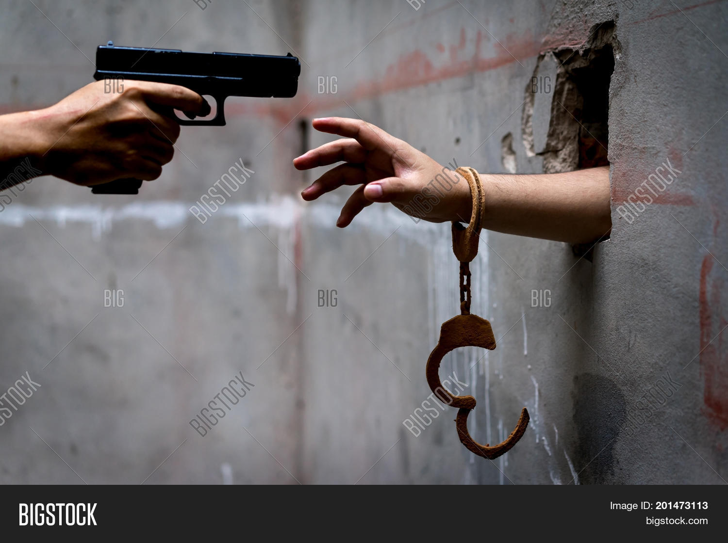 Men Prisoners Shackle Image & Photo (Free Trial) Bigstock