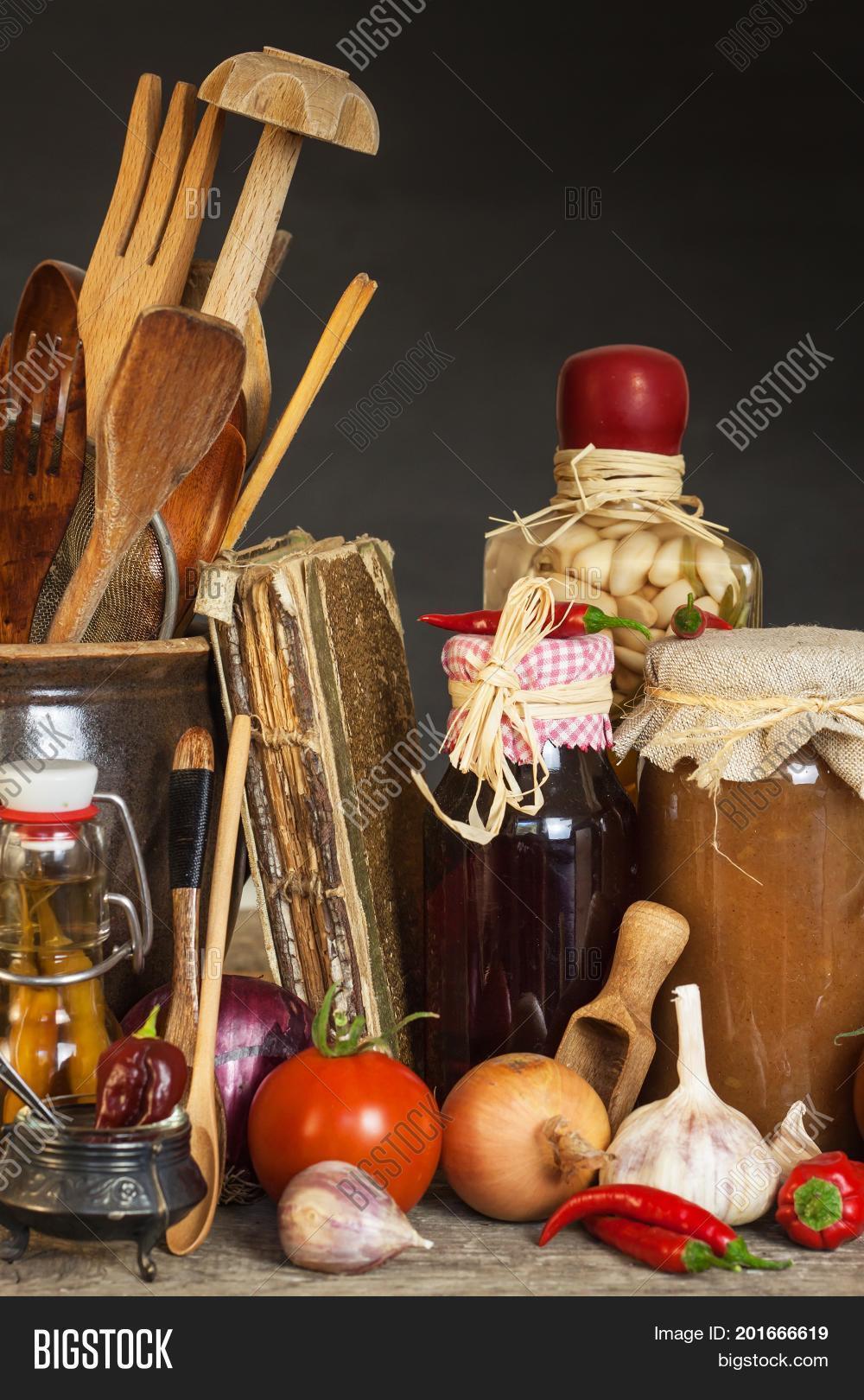 Kitchen Table Cooking Image & Photo (Free Trial) Bigstock