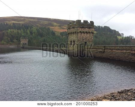 Derwent Dam - Derwent Reservoir in the Upper Derwent Valley