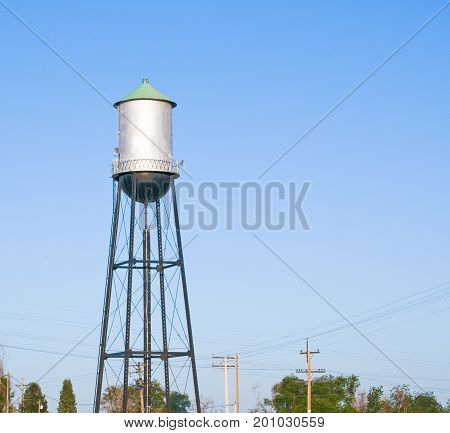 Water supply tower for a small rural farm cummunity in central Colorado.